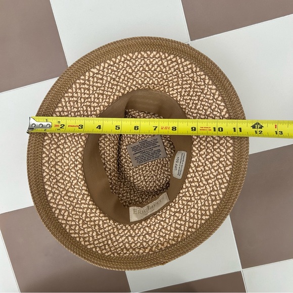 Eric Javits Packable Squishee Classic Handwoven Fedora Hat UPF 50+ - Picture 9 of 11
